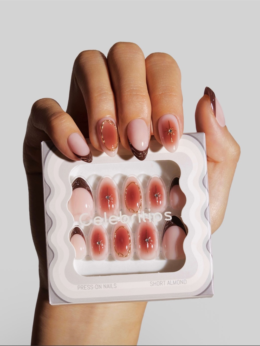 Celebritips Press-On Nails - Amber Muse